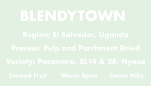 Blendytown Wholebean 250g